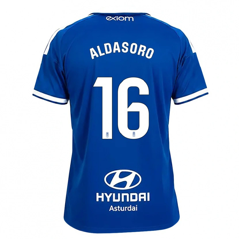 Danxen Heren Aritz Aldasoro #16 Mediumblauw Wit Thuisshirt Thuistenue 2026/27 T-Shirt België