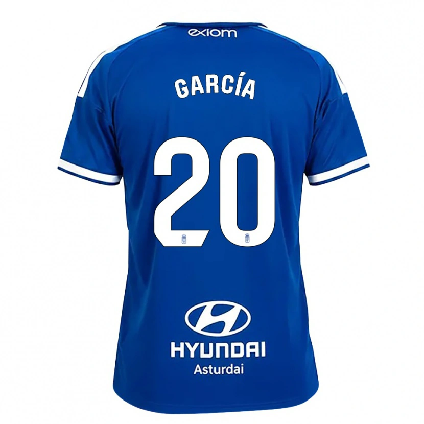 Danxen Heren Pelayo García #20 Mediumblauw Wit Thuisshirt Thuistenue 2026/27 T-Shirt België