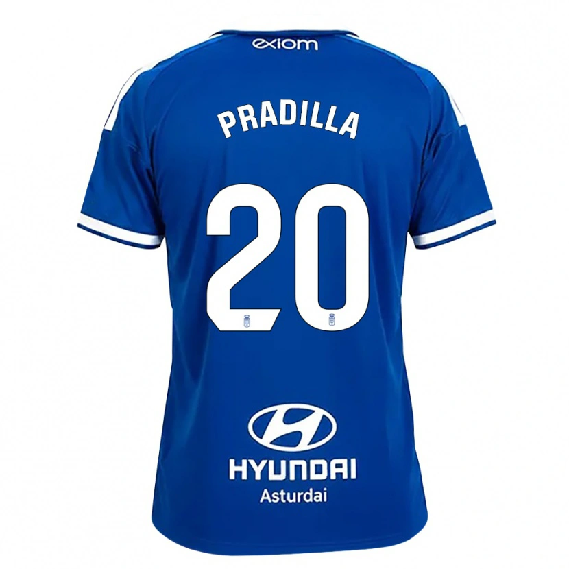 Danxen Heren Elena Pradilla Aranda #20 Mediumblauw Wit Thuisshirt Thuistenue 2026/27 T-Shirt België
