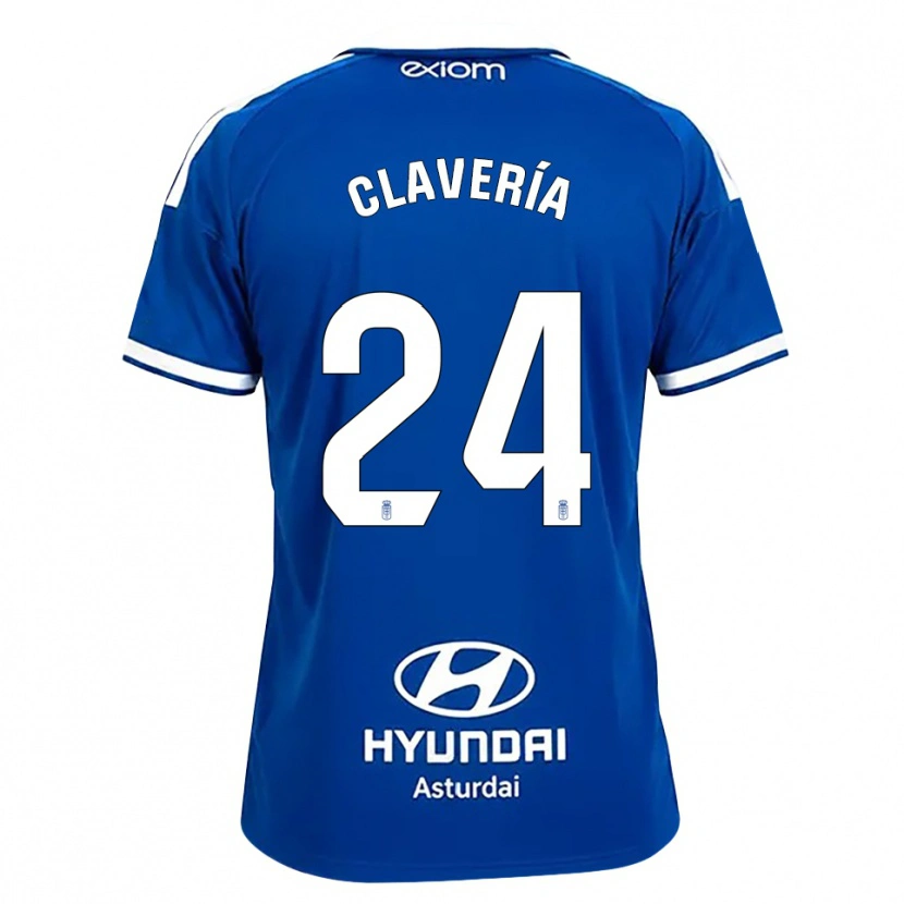 Danxen Heren Miguel Clavería #24 Mediumblauw Wit Thuisshirt Thuistenue 2026/27 T-Shirt België