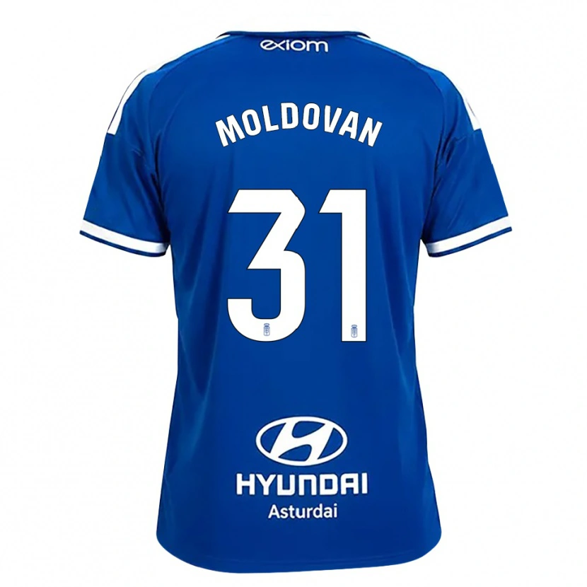 Danxen Heren Horațiu Moldovan #31 Mediumblauw Wit Thuisshirt Thuistenue 2026/27 T-Shirt België
