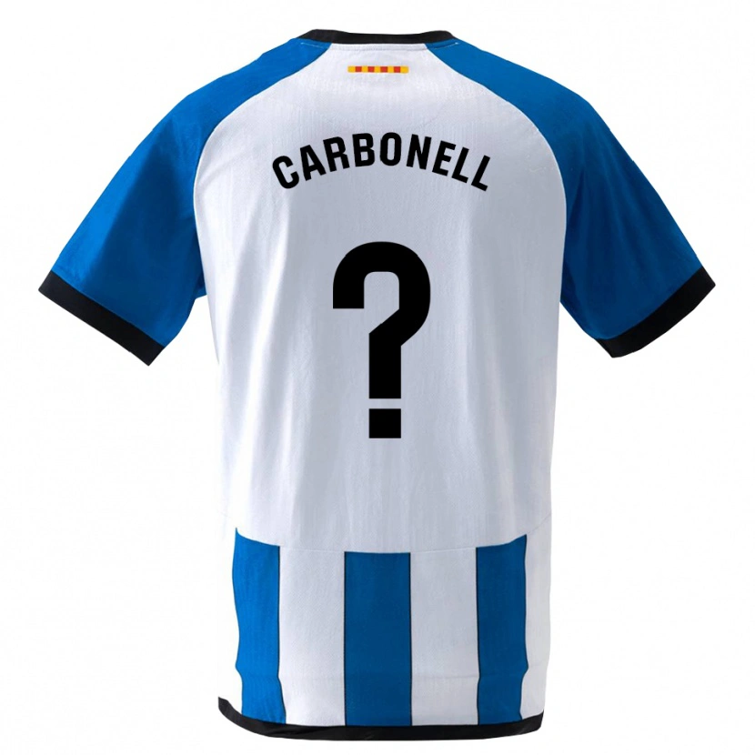 Danxen Heren Ethan Carbonell #0 Koninklijk Blauw Wit Thuisshirt Thuistenue 2026/27 T-Shirt België