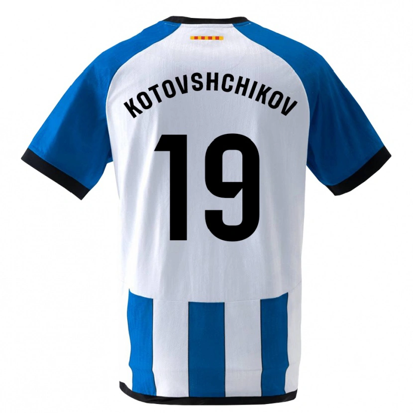 Danxen Heren Makar Kotovshchikov #19 Koninklijk Blauw Wit Thuisshirt Thuistenue 2026/27 T-Shirt België