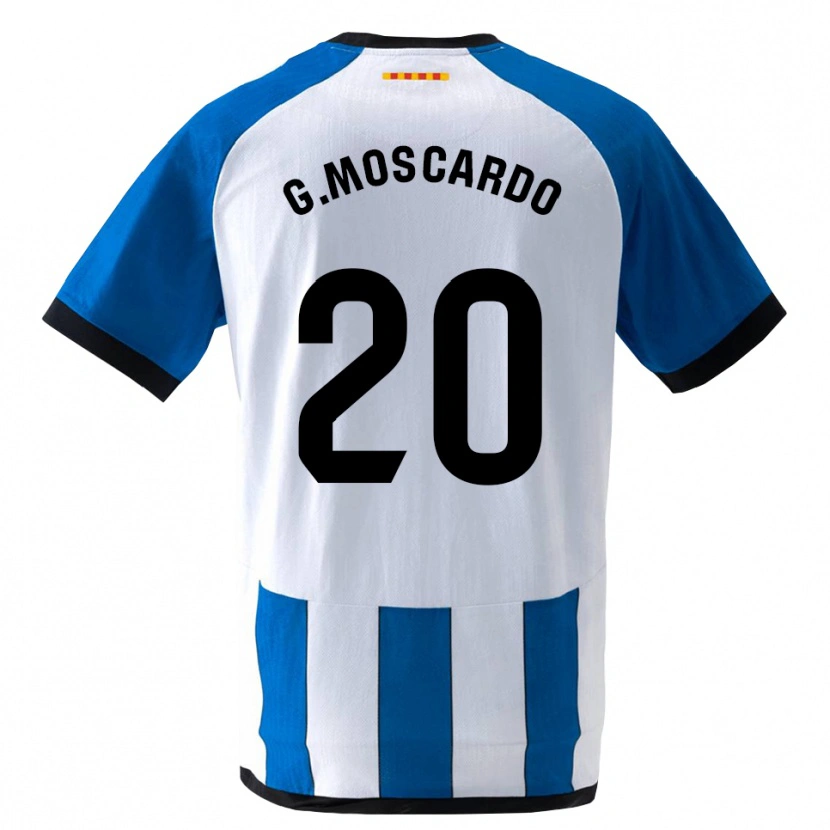 Danxen Heren Gabriel Moscardo #20 Koninklijk Blauw Wit Thuisshirt Thuistenue 2026/27 T-Shirt België
