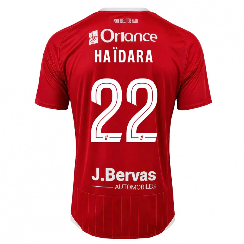 Danxen Heren Massadio Haidara #22 Wit Rood Thuisshirt Thuistenue 2026/27 T-Shirt België
