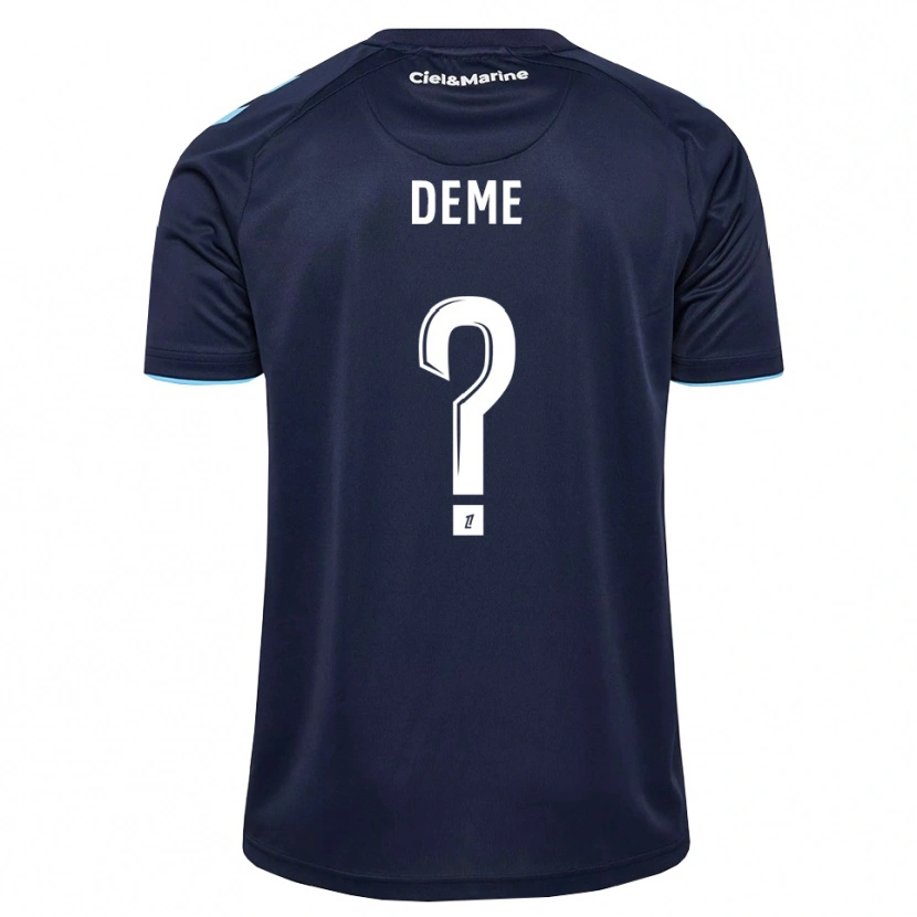 Danxen Heren Daouda Deme #0 Centaurieblauw Middernachtblauw Thuisshirt Thuistenue 2026/27 T-Shirt België
