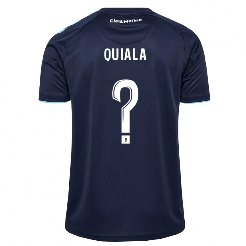 Danxen Heren Dinode Quiala #0 Centaurieblauw Middernachtblauw Thuisshirt Thuistenue 2026/27 T-Shirt België