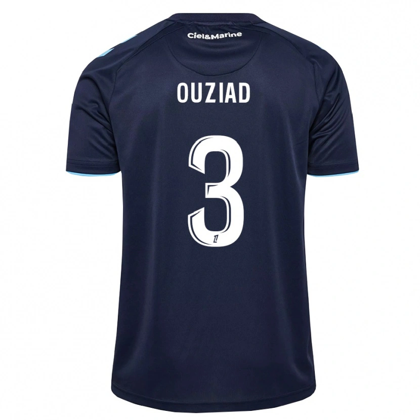 Danxen Heren Djibril Ouziad #3 Centaurieblauw Middernachtblauw Thuisshirt Thuistenue 2026/27 T-Shirt België