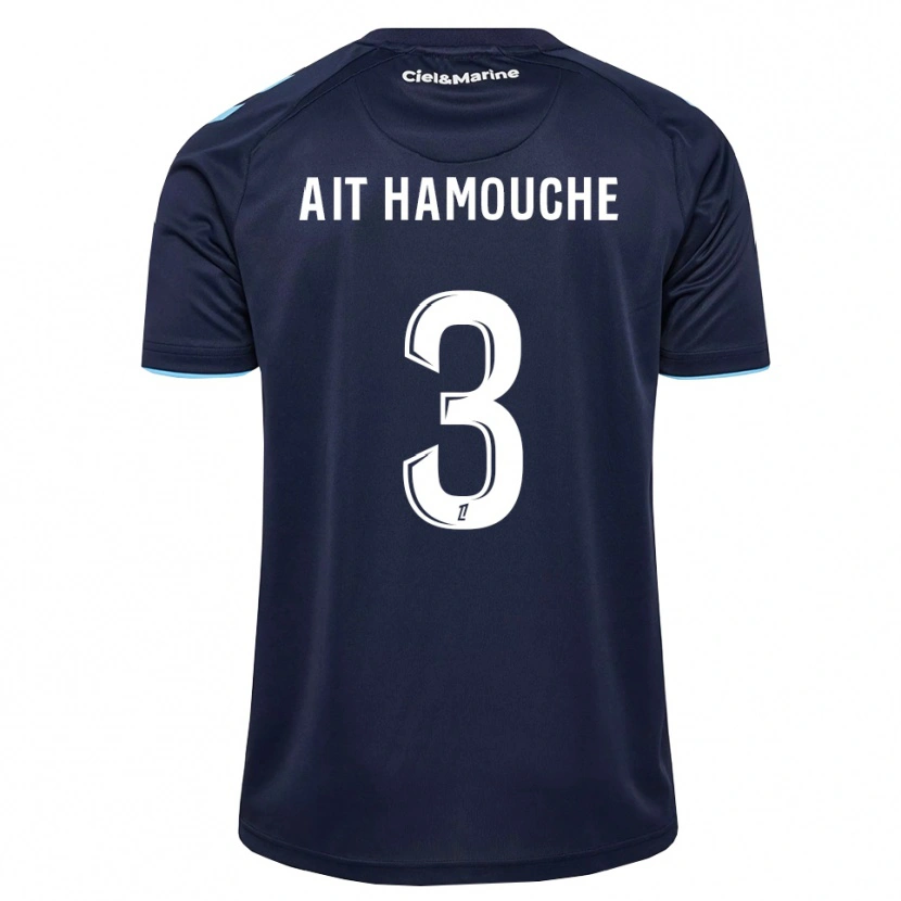Danxen Heren Massyl Ait Hamouche #3 Centaurieblauw Middernachtblauw Thuisshirt Thuistenue 2026/27 T-Shirt België