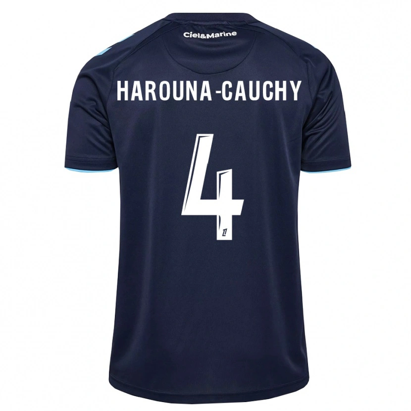 Danxen Heren Yllian Harouna-Cauchy #4 Centaurieblauw Middernachtblauw Thuisshirt Thuistenue 2026/27 T-Shirt België