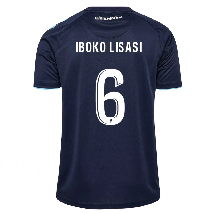 Danxen Heren Malachie Iboko Lisasi #6 Centaurieblauw Middernachtblauw Thuisshirt Thuistenue 2026/27 T-Shirt België