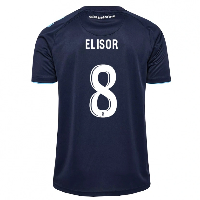 Danxen Heren Salomé Elisor #8 Centaurieblauw Middernachtblauw Thuisshirt Thuistenue 2026/27 T-Shirt België