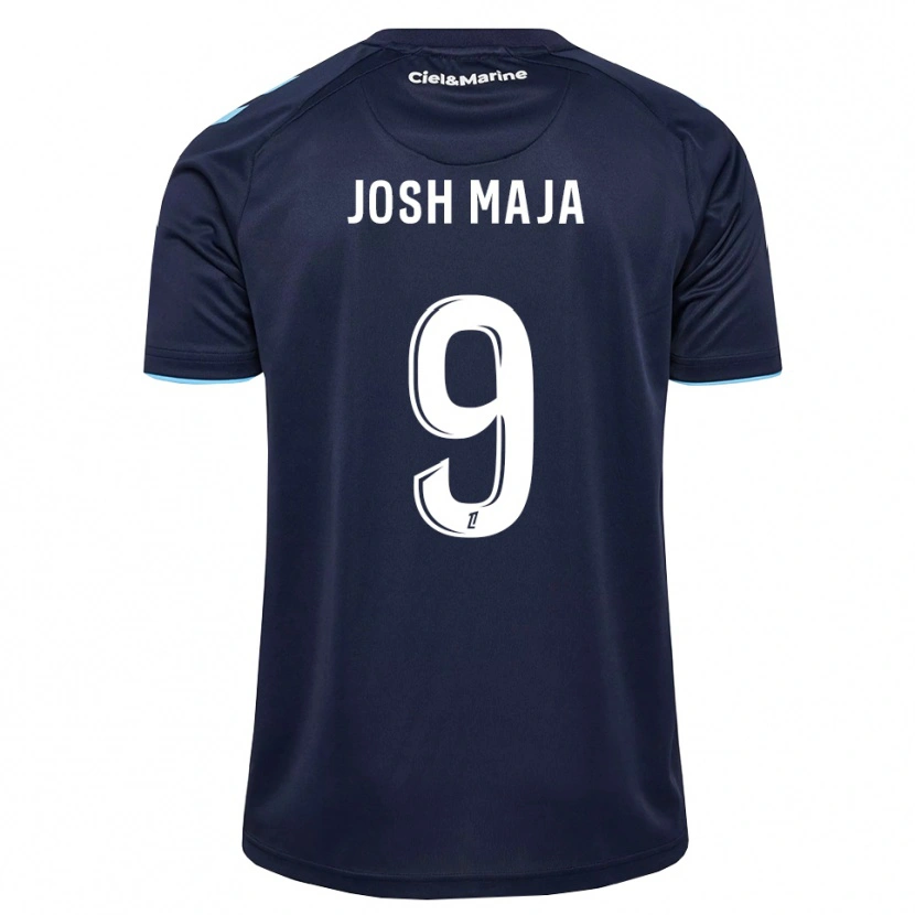 Danxen Heren Josh Maja #9 Centaurieblauw Middernachtblauw Thuisshirt Thuistenue 2026/27 T-Shirt België