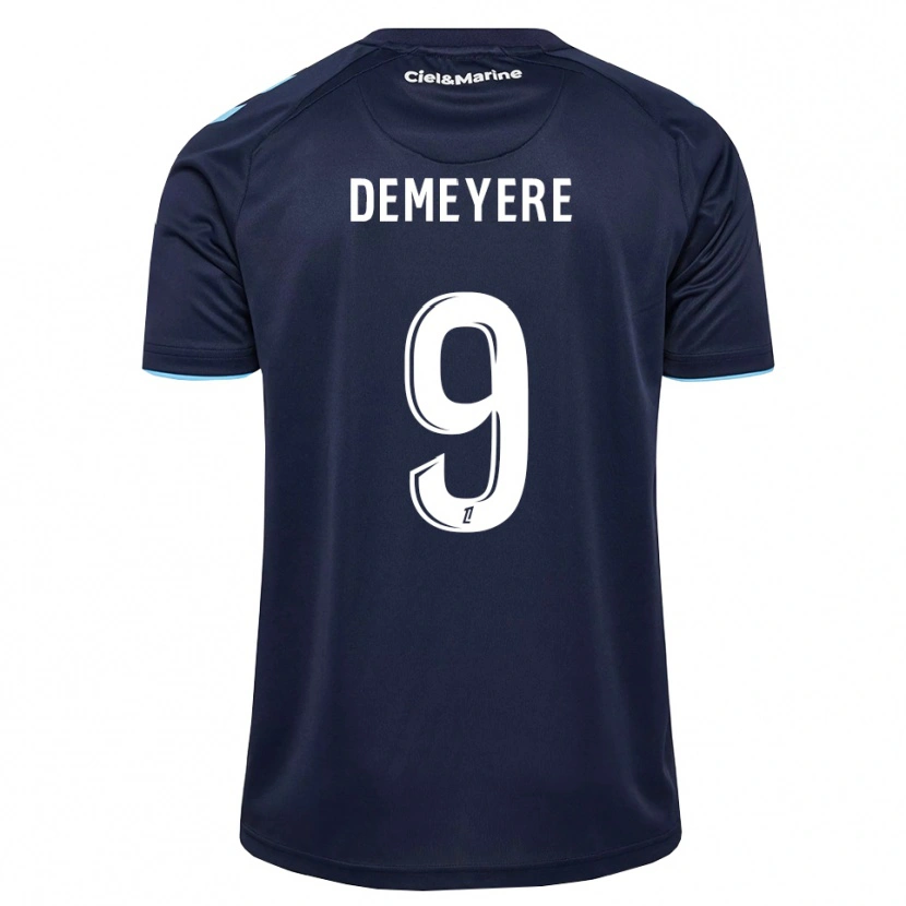 Danxen Heren Silke Demeyere #9 Centaurieblauw Middernachtblauw Thuisshirt Thuistenue 2026/27 T-Shirt België