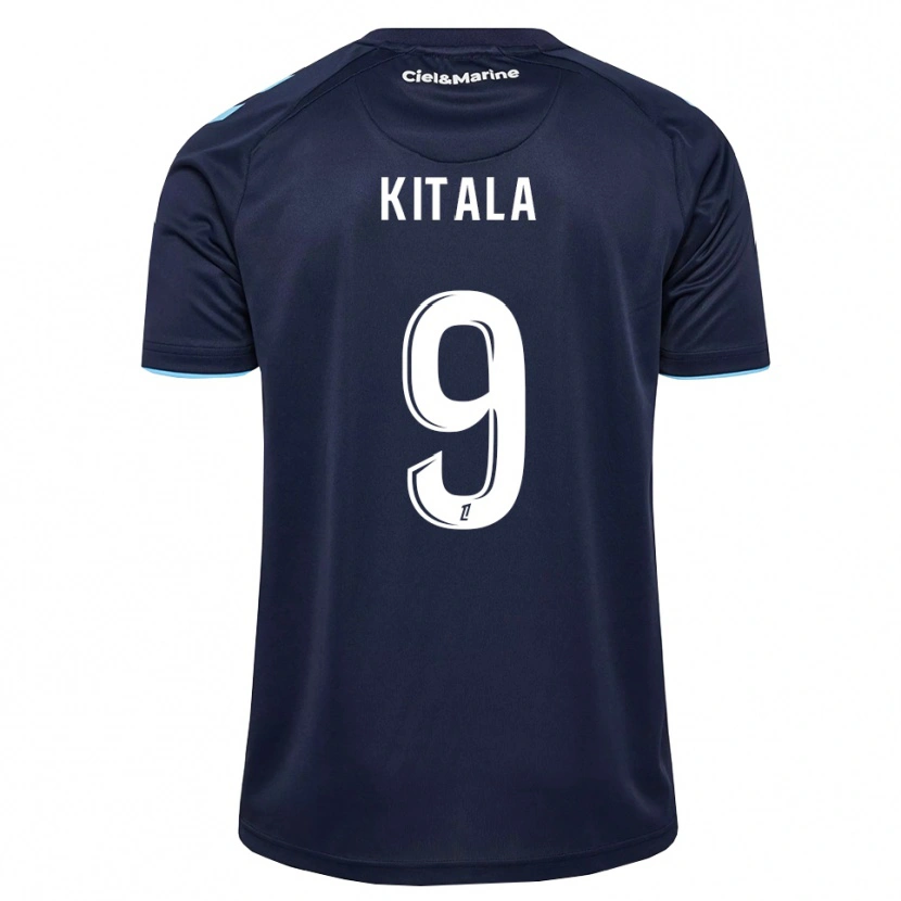 Danxen Heren Yann Kitala #9 Centaurieblauw Middernachtblauw Thuisshirt Thuistenue 2026/27 T-Shirt België