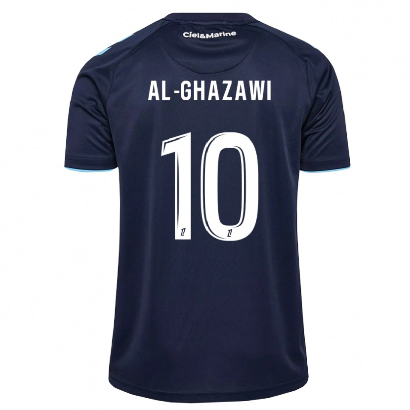 Danxen Heren Zayn Al-Ghazawi #10 Centaurieblauw Middernachtblauw Thuisshirt Thuistenue 2026/27 T-Shirt België