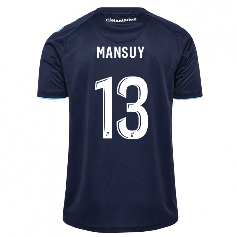 Danxen Heren Héloïse Mansuy #13 Centaurieblauw Middernachtblauw Thuisshirt Thuistenue 2026/27 T-Shirt België