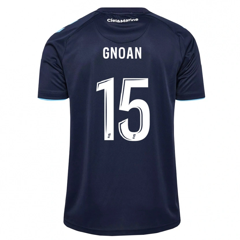 Danxen Heren Ebroni Gnoan #15 Centaurieblauw Middernachtblauw Thuisshirt Thuistenue 2026/27 T-Shirt België