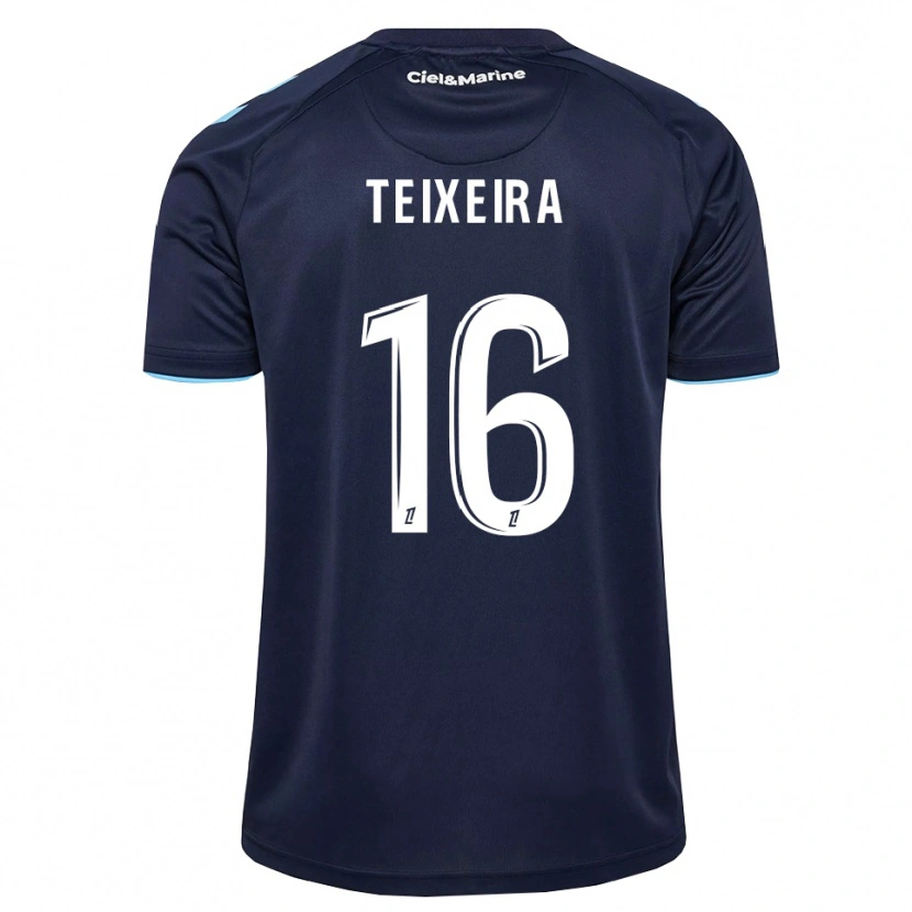 Danxen Heren Alex Teixeira #16 Centaurieblauw Middernachtblauw Thuisshirt Thuistenue 2026/27 T-Shirt België