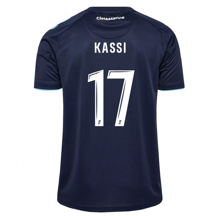 Danxen Heren Sarah Kassi #17 Centaurieblauw Middernachtblauw Thuisshirt Thuistenue 2026/27 T-Shirt België