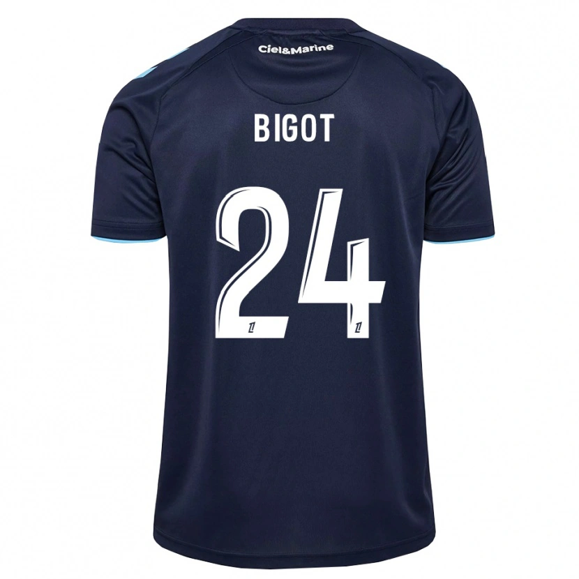 Danxen Heren Maureen Bigot #24 Centaurieblauw Middernachtblauw Thuisshirt Thuistenue 2026/27 T-Shirt België