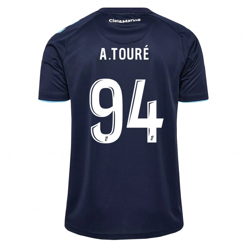 Danxen Heren Abdoulaye Touré #94 Centaurieblauw Middernachtblauw Thuisshirt Thuistenue 2026/27 T-Shirt België