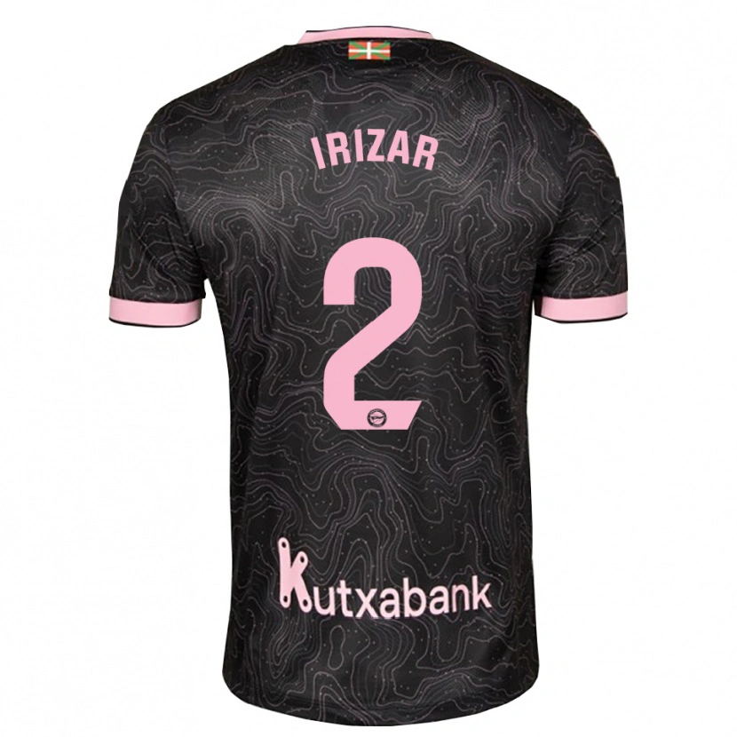 Danxen Heren Manex Irizar #2 Zwart Roze Uitshirt Uittenue 2026/27 T-Shirt België
