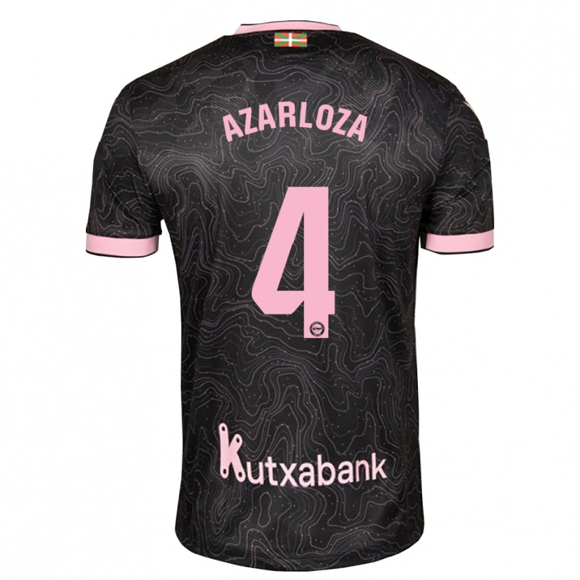 Danxen Heren Eneko Azarloza #4 Zwart Roze Uitshirt Uittenue 2026/27 T-Shirt België