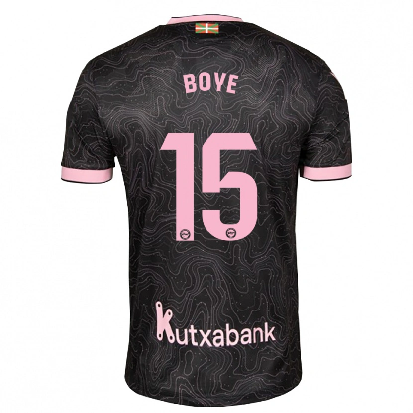 Danxen Heren Lucas Boyé #15 Zwart Roze Uitshirt Uittenue 2026/27 T-Shirt België