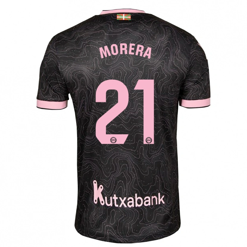 Danxen Heren Carla Morera #21 Zwart Roze Uitshirt Uittenue 2026/27 T-Shirt België
