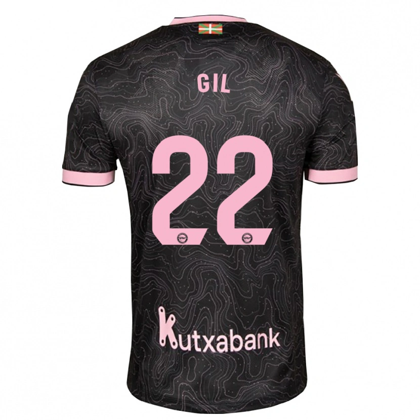 Danxen Heren Raquel Gil #22 Zwart Roze Uitshirt Uittenue 2026/27 T-Shirt België