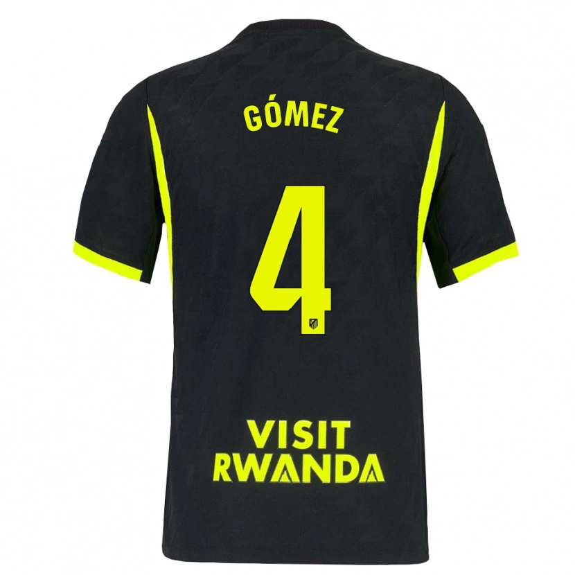 Danxen Heren Mariano Gómez #4 Heldergroen Zwart Uitshirt Uittenue 2026/27 T-Shirt België