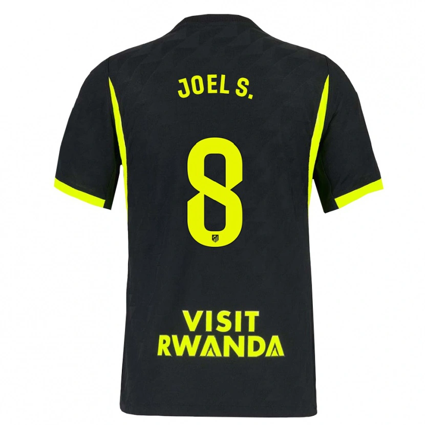 Danxen Heren Joel Sánchez #8 Heldergroen Zwart Uitshirt Uittenue 2026/27 T-Shirt België