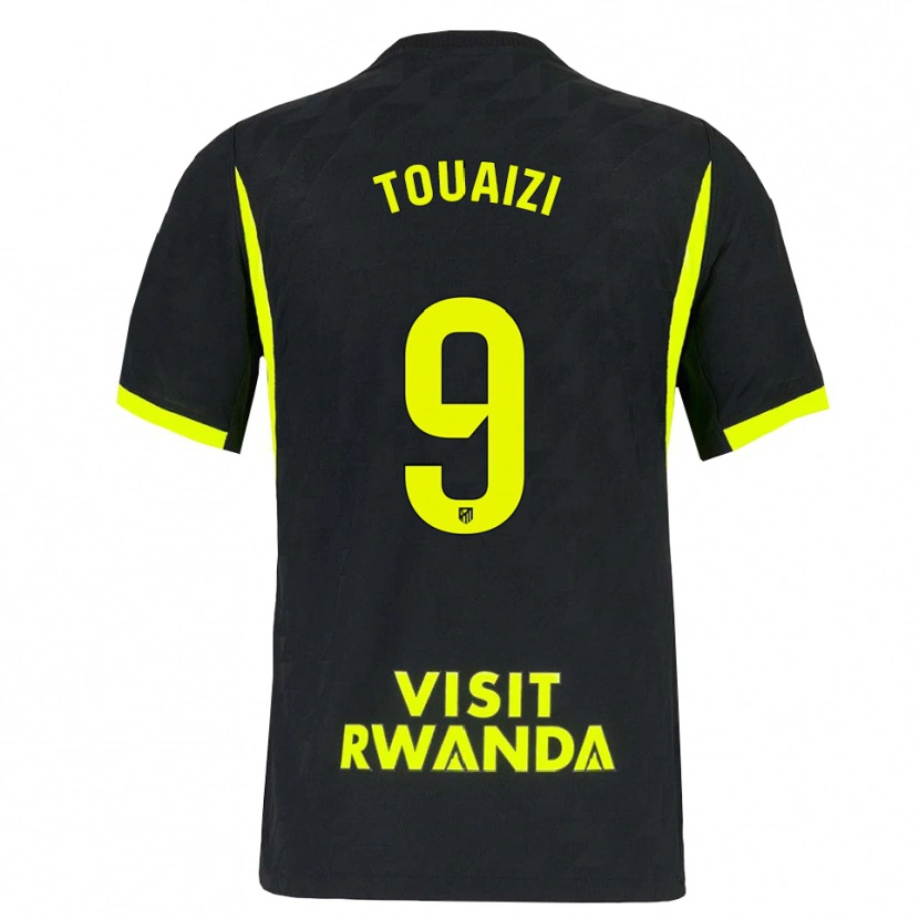 Danxen Heren Nabil Touaizi #9 Heldergroen Zwart Uitshirt Uittenue 2026/27 T-Shirt België