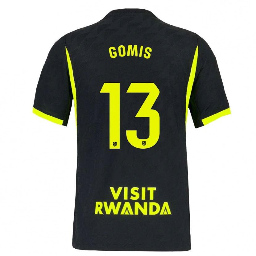 Danxen Heren Antonio Gomis #13 Heldergroen Zwart Uitshirt Uittenue 2026/27 T-Shirt België