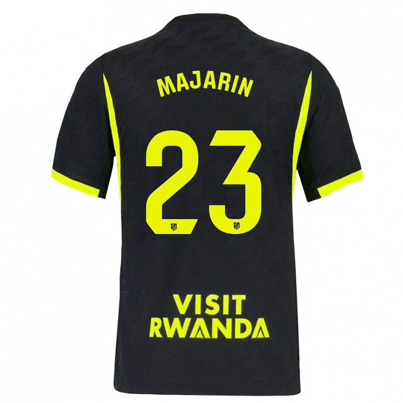 Danxen Heren Sonia Majarin #23 Heldergroen Zwart Uitshirt Uittenue 2026/27 T-Shirt België