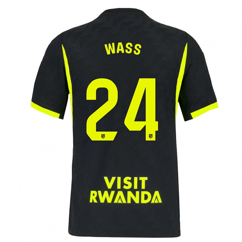 Danxen Heren Daniel Wass #24 Heldergroen Zwart Uitshirt Uittenue 2026/27 T-Shirt België