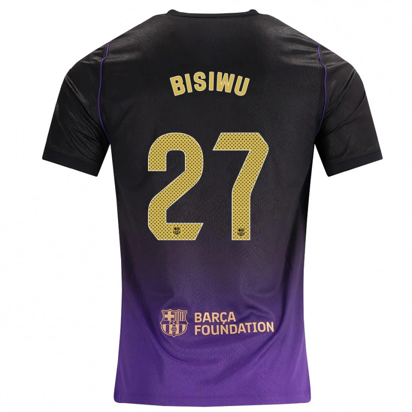 Danxen Heren Jesse Bisiwu #27 Paars Geel Zwart Uitshirt Uittenue 2026/27 T-Shirt België