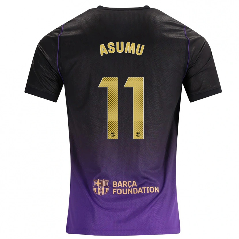Danxen Heren Héctor Asumu #11 Paars Geel Zwart Uitshirt Uittenue 2026/27 T-Shirt België