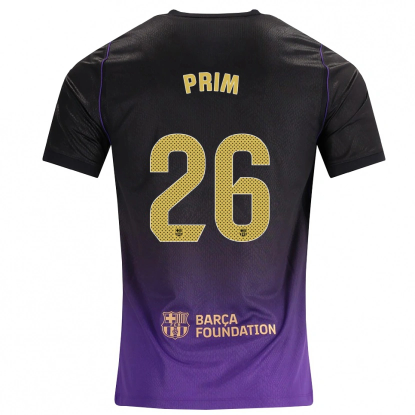 Danxen Heren Pau Prim #26 Paars Geel Zwart Uitshirt Uittenue 2026/27 T-Shirt België
