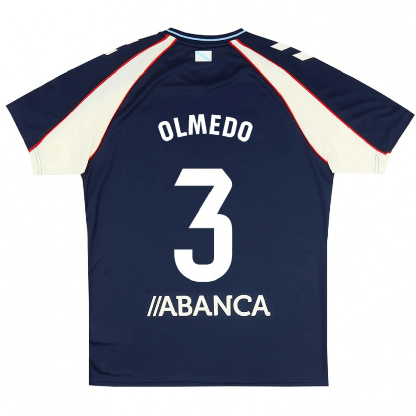 Danxen Heren Alexis Olmedo #3 Koninklijk Blauw Rood Wit Uitshirt Uittenue 2026/27 T-Shirt België