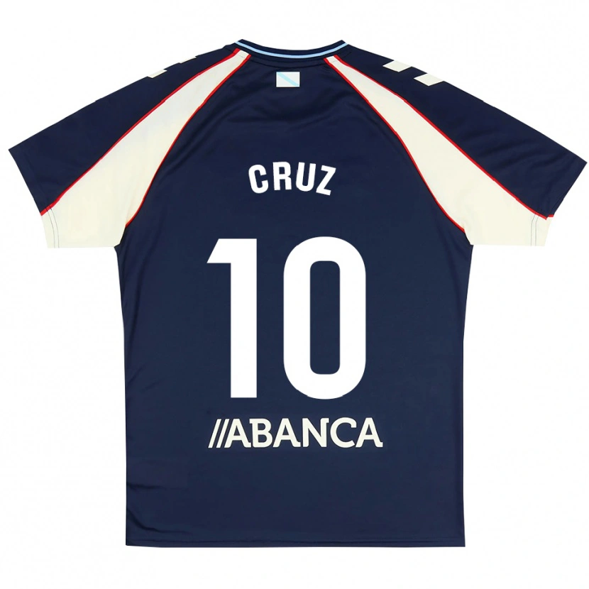 Danxen Heren Tati Cruz #10 Koninklijk Blauw Rood Wit Uitshirt Uittenue 2026/27 T-Shirt België