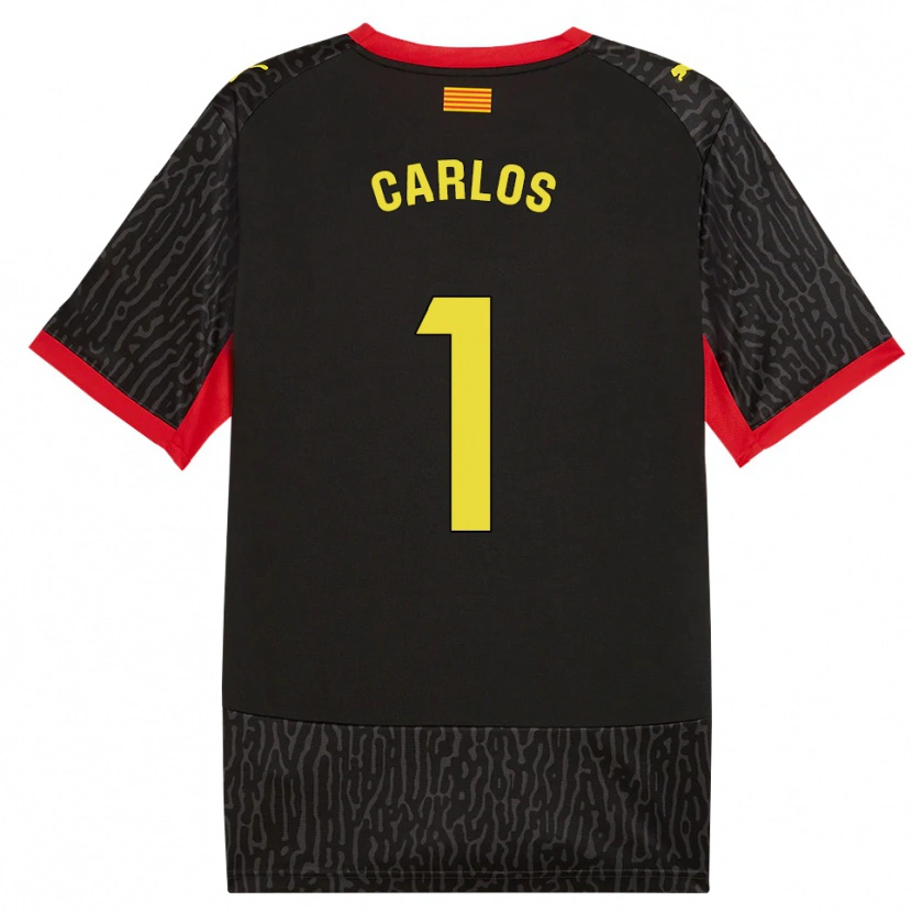 Danxen Heren Juan Carlos #1 Zwart Geel Rood Uitshirt Uittenue 2026/27 T-Shirt België