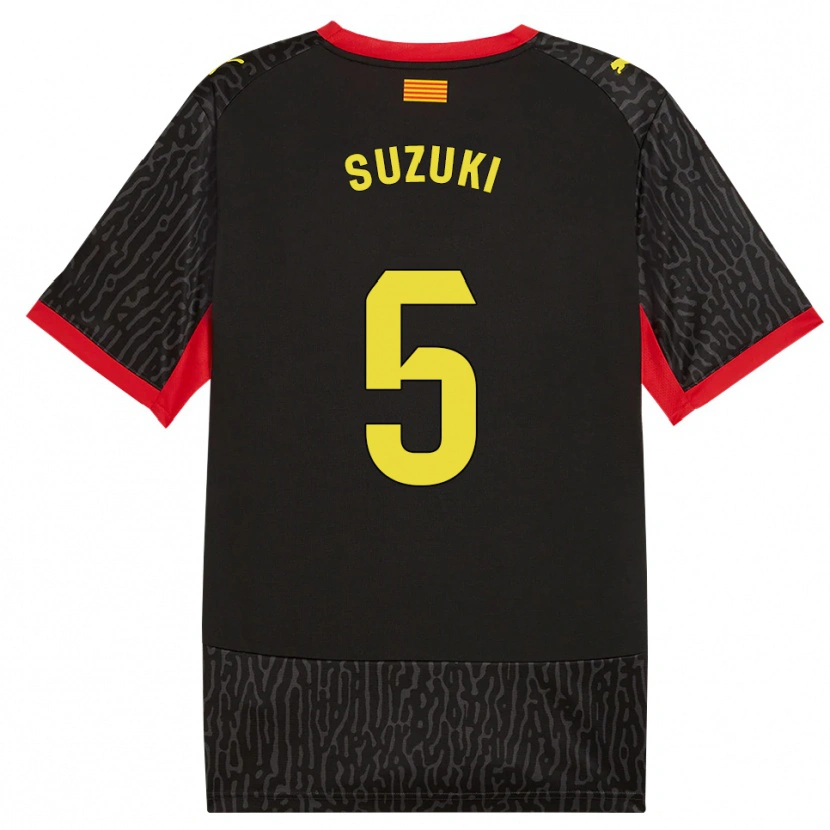 Danxen Heren Wadi Ibrahim Suzuki #5 Zwart Geel Rood Uitshirt Uittenue 2026/27 T-Shirt België