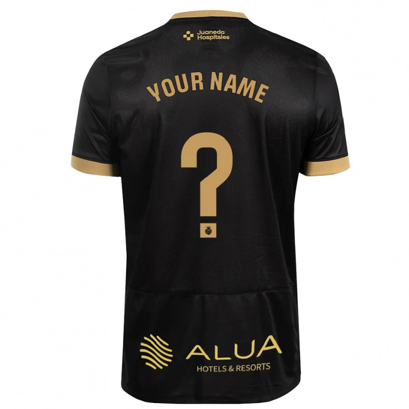 Danxen Heren Uw Naam #0 Zwart Zandbruin Zwaar Hout Uitshirt Uittenue 2026/27 T-Shirt België