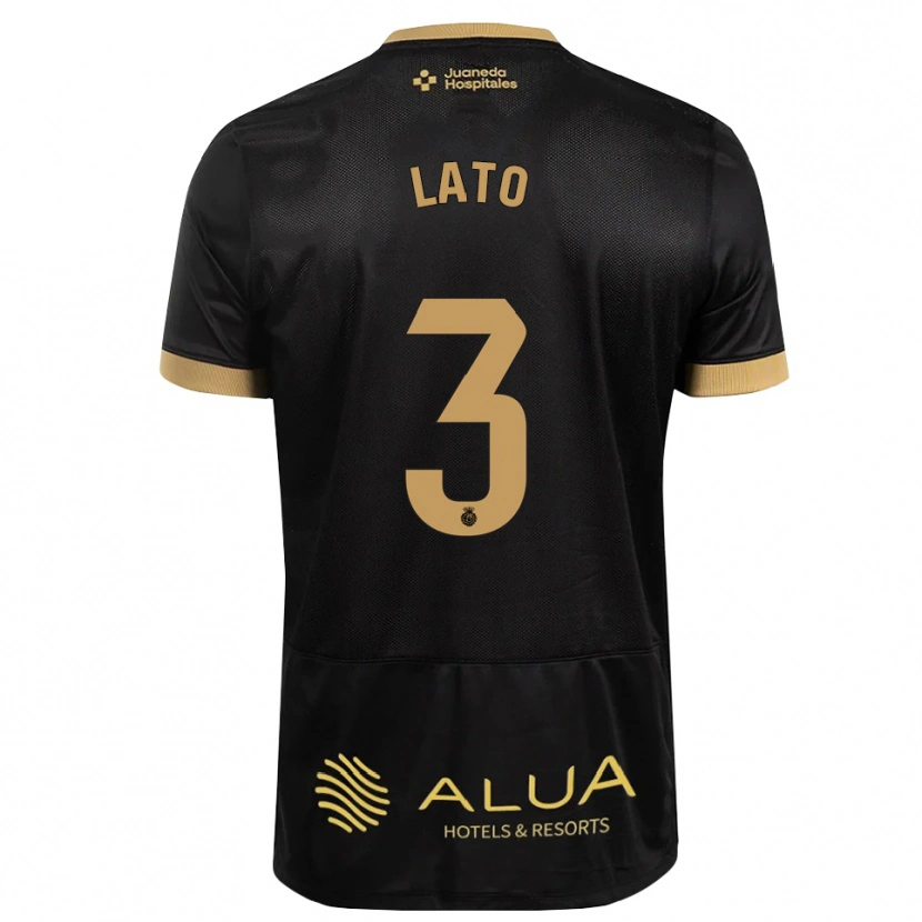Danxen Heren Toni Lato #3 Zwart Zandbruin Zwaar Hout Uitshirt Uittenue 2026/27 T-Shirt België