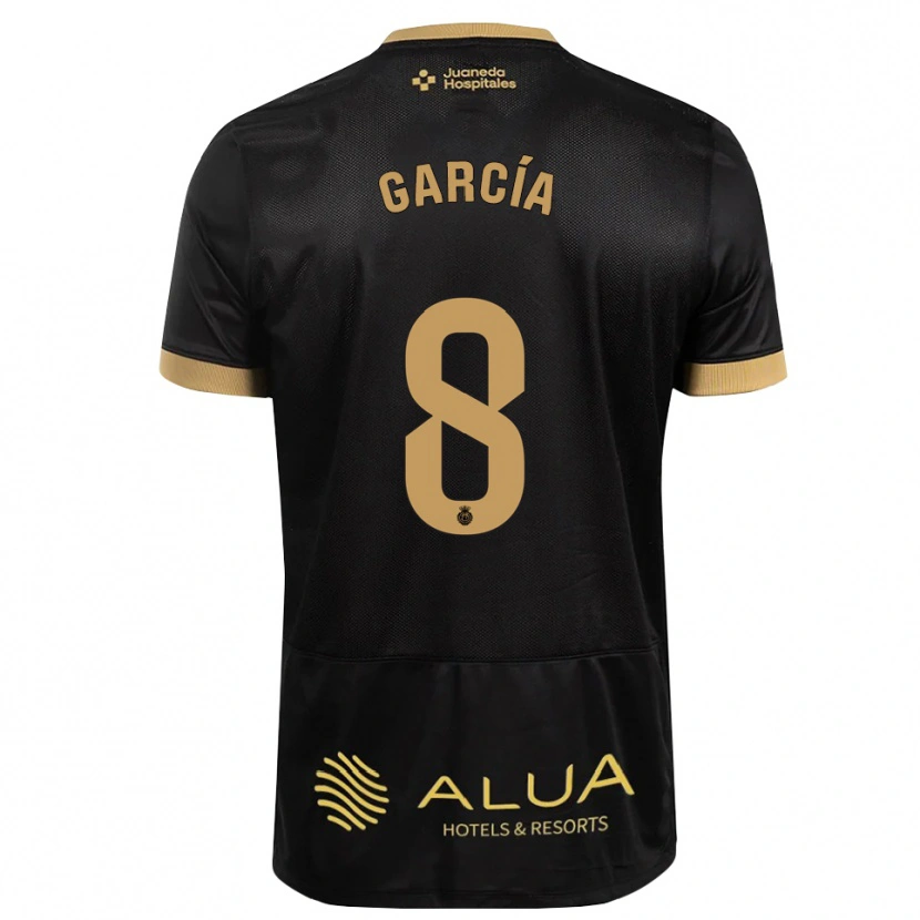 Danxen Heren Jandro García #8 Zwart Zandbruin Zwaar Hout Uitshirt Uittenue 2026/27 T-Shirt België