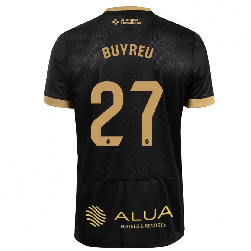 Danxen Heren Jan Buyreu #27 Zwart Zandbruin Zwaar Hout Uitshirt Uittenue 2026/27 T-Shirt België
