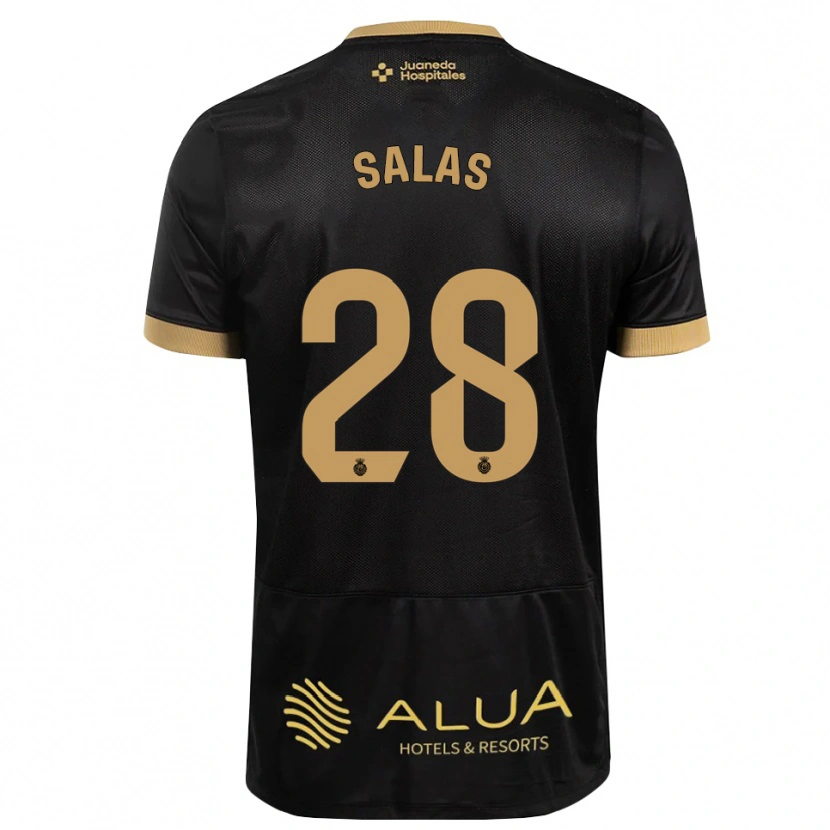 Danxen Heren Jan Salas #28 Zwart Zandbruin Zwaar Hout Uitshirt Uittenue 2026/27 T-Shirt België
