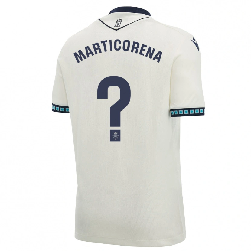 Danxen Heren Ander Marticorena #0 Wit Zwart Licht Hemelsblauw Uitshirt Uittenue 2026/27 T-Shirt België